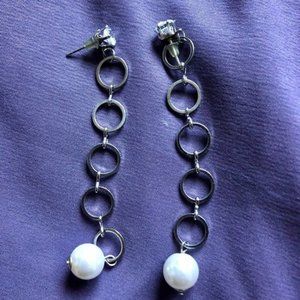 Pearl Earrings from Venice, Italy
